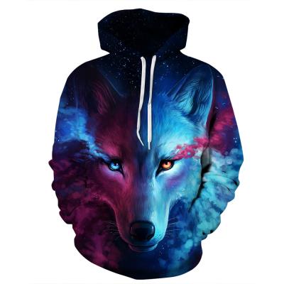 China 3D Sublimation Print Viable Crewneck Causal Hooded Sweatshirt For Men Women Hoodies Customized Logo Printing Custom Print For Winter for sale