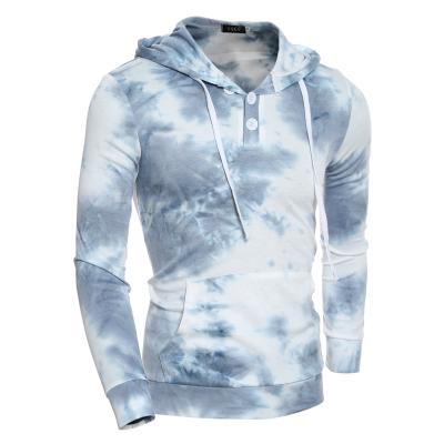 China Sustainable Multicolor Casual Slim Fit Sweatshirt Polyester Cotton Men Hoodie for sale