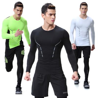 China 2021 Custom Made China Casual Winter Tracksuit Breathable Compression Reflect Sportswear Set For Man for sale