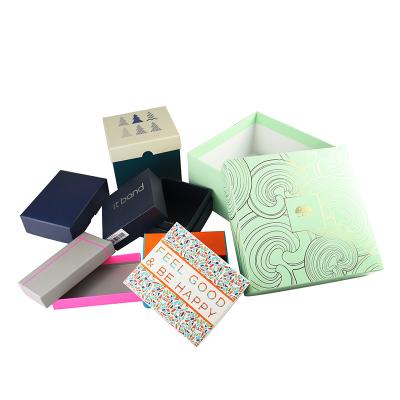 China Recycled Materials Perfume Gift Set Luxury Printing Paper Box Printed Lotion Packaging Paper Boxes For Gift Packaging for sale