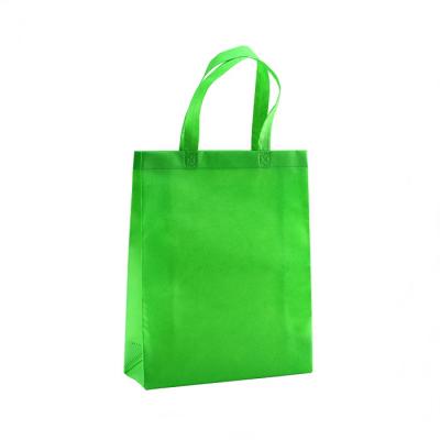 China Customized Reusable Non Woven Handled Tote Shopping Bag Recycled Eco Bag for sale