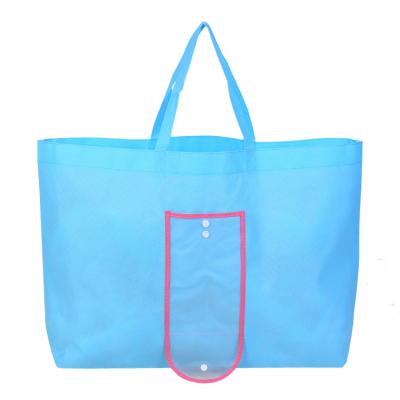 China Recyclable Non Woven Folding Bag Shopping Bag Foldable Non Woven Shopping Bag for sale