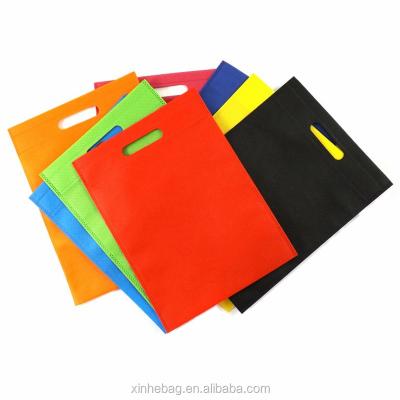 China Custom Polyester PP Non Woven Polypropylene Packaging Ultrasonic Heat Seal Die Cut Non Woven Bag for sale