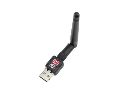 Cina connettore senza fili di alta velocità dell'adattatore del Dongle di USB WiFi di frequenza 2.4GHz in vendita