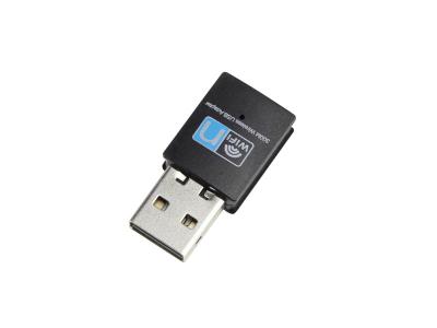 China Windows 10 Compatible High Power USB WiFi Adapter Smallest Long Range 2.4 GHz for sale