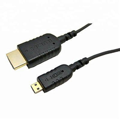 China Car OD: extreme and thin 2m flexible 3.3mm micro to HDMI cable for sale