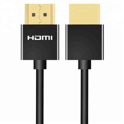 China Ultra Flexible Multimedia 1.8m Support 4K 1080P 2160P 3D 36AWG Super Slim HDMI Cable 6FT for sale