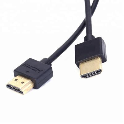 China Multimedia 10FT Support 18Gbps And Ultra Small 4K Gold Plated Thin HDMI Cable 3m for sale