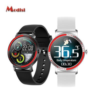 China MP3 Playback Pro Reloj Smart Watch 2021 Reloj Heart Rate Monitor New Arrivals N68 Heart Rate Monitor Continuous Smartwatch Body Temperature Monitor for sale