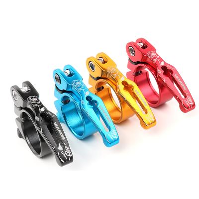 China Ultralight Safety Bicycle Seat Post 31.8/34.9mm Aluminum Alloy Quick Release Bike Seatpost Clamp for sale