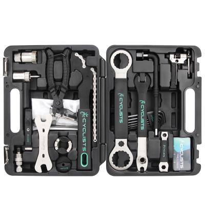 China Professional Eco-friendly Multitool Bicycle Repair Tools Bike Accessory 18 In 1 Bike Fix Multifunction Tools for sale