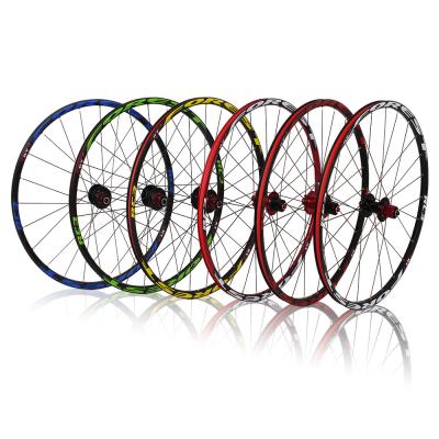 China Mountain Bikes Mountain Wheel Set 26 Inch Palin Disc Brake Wheel Set Five Inch 27.5 Inch Bicycle Wheel Set for sale