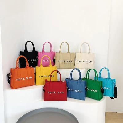 China Luxury PU Leather Tote Bag High Quality Tote Bag Women Handbag Bags Customized Logo Color Size New Designer Designer for sale