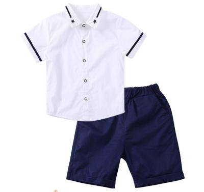 China Summer Outdoor School Uniforms Fashion Kids School Uniform Running White Shirts Customized Kids School Uniforms for sale