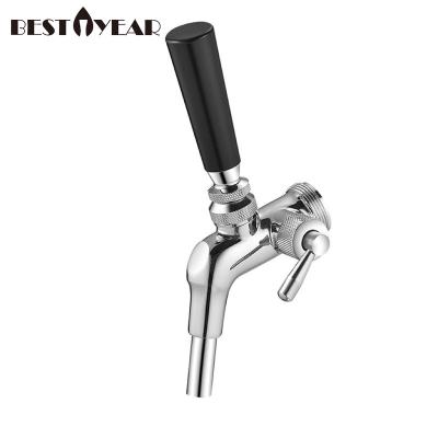 China Tap Beer Direct Sales Popular Wholesale Beer Tap Custom Beer Tap Handles Brass Or Silver Stainless Steel For Movable Bar for sale