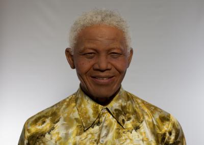 Chine Chiffre de cire de l'Afrique du Sud Nelson Mandela de silicone et de résine pour le musée à vendre