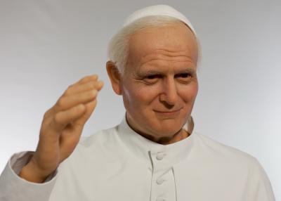 China Polnische politische Berühmtenwachsfigur von John Paul II für Wachs-Museum zu verkaufen