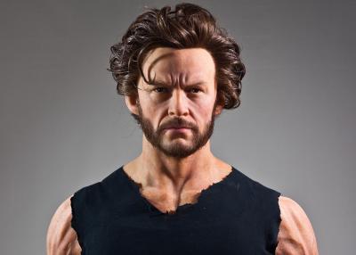 China Custom Made Wolverine Life Size Movie Figures Celebrity Waxworks for sale