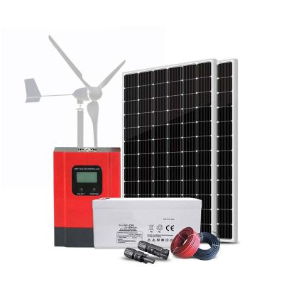 China Household Wind Generator Hybrid Off Grid System Complete Kit 3kw Wind Turbine Wind Energy System for sale