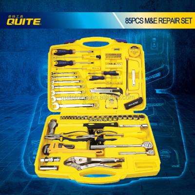 China 85pcs Machine Maintenance Tool Kit Auto Mechanics Tool Kit Truck Mechanic Automotive Tools for sale