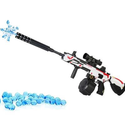 China Toy F588-6 drum magazine version sniper rifle water gel ball m416 bullet m416 electric outdoor automatic shooting toy gun toy for sale