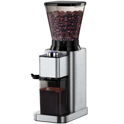 China 2022 Hot Selling Conical Burr Espresso Coffee Grinder Anti-Static/Conical Burr with 24 Grinding Arrangements Stainless Steel Electric Coffee Bean Grinders for sale