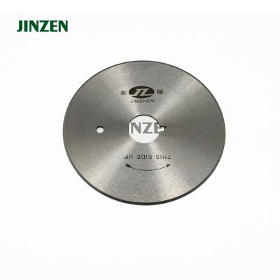 China Round knife for RS-90 the cutting machine JINZEN size quality RS-90 circular knife blade round knife for RS-90 cutting machine parts for sale