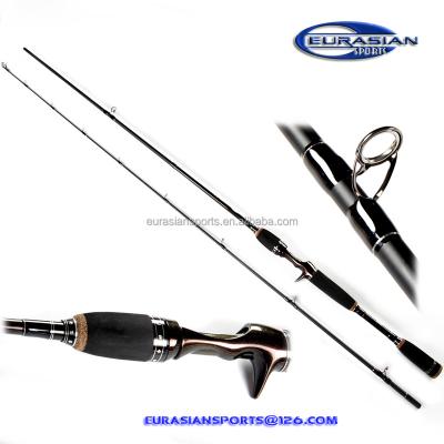 China Carbon 10-40g, 2.10m 7ft Graphite Tip Fast Action Casting Ultra Light Carbon Fishing Rod for sale