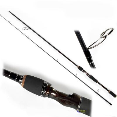 China Carbon Spinning Fishing Rod, 2pcs Quick Tip, 10-40g, Weihai Bass Fishing Rod Factory 2.40m Graphite Trout Wholesale Supply Retail for sale