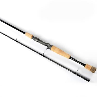 China Wholesale Namo 2.10m Carbon Tip 10-40g Action Cork Handle Casting Woven Carbon Fishing Rod for sale