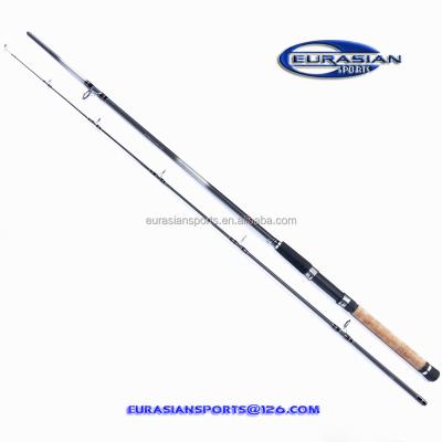 China 20-50g zebco 20-50g low price spinning fishing rod 2.40m carbon subject carbon jig low price spinning fishing rod for sale