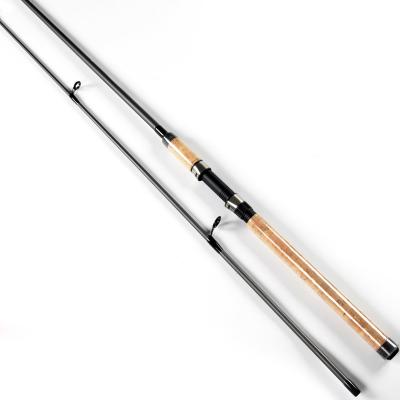 China Cheap Price Glass Fiberglass Handle Cork Spinning 10-30g 2.10m Cable Spinning Fishing Rod for sale