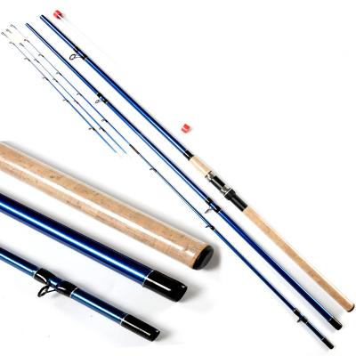 China Fiberglass Titan Feeder Rod 3.60m up to 120g China Factory Manufacturer MH Action 3 Tips Fiberglass Feeder Fishing Rod for sale