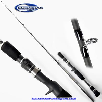 China Carbon 1.55m 14lbs 2 Sections 2 Sections Lightweight Carbon Casting Fishing Rod for sale