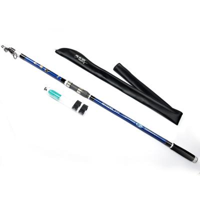 China Manufacturer Wholesale Carbon 4.0m 100-300g Weihai Carbon Surfcasting Fishing Telescopic Rod for sale