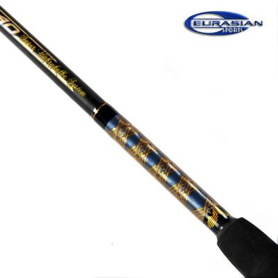 China Heavy Stiff Solid 2.10m C.W.100-250g 2sections Action With Gimble For Big Fish Turning Solid Boat Rod for sale