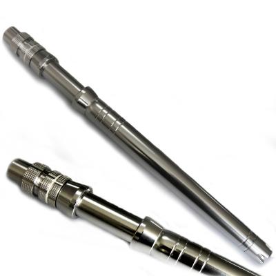 China Big Game Fishing Rod Aluminum Component For Boat Fishing Fishing Silver Aluminum Straight Butt Handle for sale