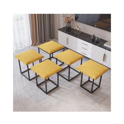 China Direct Selling Modern Strong Bearing Home Stools And Modern Stools Bar Stools Luxury for sale