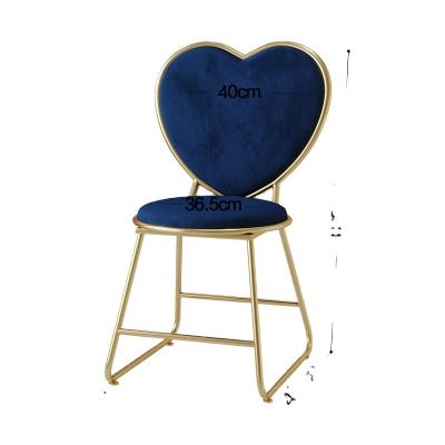 China Fashionable structure bedroom dressing table chair modern comfortable modern minimalist modern chair for sale