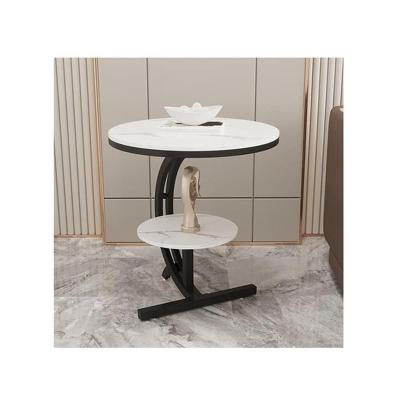 China 2021 New Modern Sofa Side Table Furniture Coffee Table Marble Black Marble Coffee Table for sale