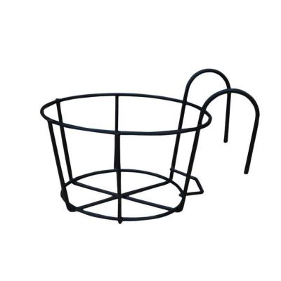 China Europe Wholesale Price Elegant Flower Rack Wrought Iron Flower Pot Hanging Racks for sale