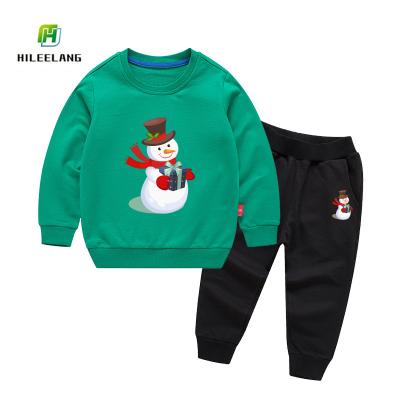 China Kid Girls Sweatshirt and Casual Sweatpants Custom Kids Spring Cotton Sweat Suits for sale