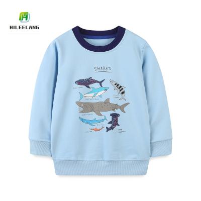 China Newest Fashion Children's Sweatshirt Children Clothing Anti-shrink Cotton Printed Pullover Sweatshirt For Boys for sale