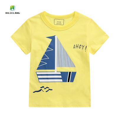 China New arrival cheap anti-pilling kids clothes child t-shirt cotton short sleeve kids boys t-shirt for sale