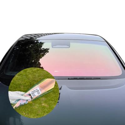 China 75%VLT Car Window Solar Film IR Rejection Custom 75 Chameleon Tint for sale