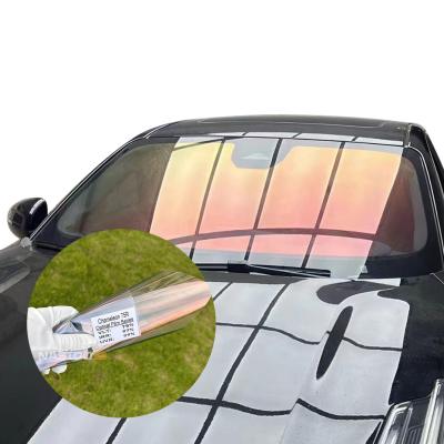 China NASDIO Chameleon Window Film High Clarity 75%VLT UV Proof Lightweight for sale