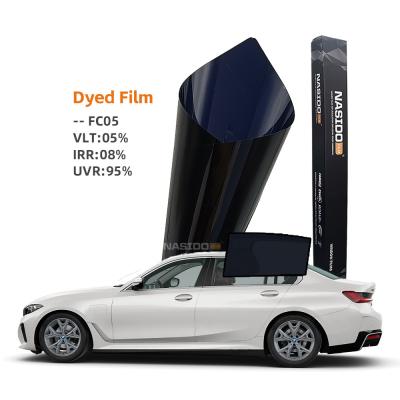 Китай Ультрафиолетовая защита 1 Пли Window Tint HD Черное автомобильное лобовое стекло Фильм цвет высокой безопасности FC50 продается