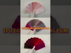 Self Adhesive Color Wrap Film Soft Peach Color Chemical Resistance Weather Proof