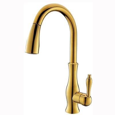 China Thermostatic Faucets Kitchen Faucets With Pull Down Sprayer Ware Kitchen Faucet Brass Sanitary Mixer Tap for sale