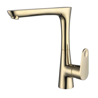 China Thermostatic Faucets Single Handle Basin Faucet Mixers Tall Deck Mount Brass Basin Faucet For Bathroom for sale